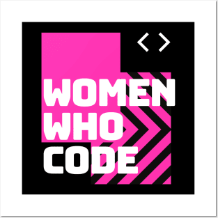 Women Who Code Posters and Art